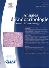 Annales d'endocrinologie