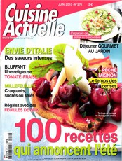 Cuisine actuelle N° 270 Mai 2013