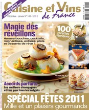 Cuisine et Vins de France N° 151 Mars 2013