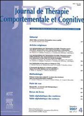 Journal de thérapie comportementale et cognitive