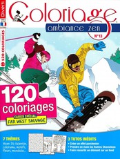 Coloriage pause détente