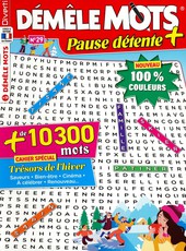 Démêle Mots Pause Détente Plus