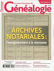 La Revue Française de Généalogie N° 277 Mars 2025