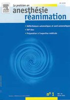 Le praticien en anesthésie réanimation