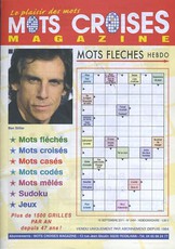 Mots Croisés Magazine Septembre 2011