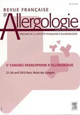 Revue Française d'Allergologie
