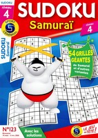 Sudoku Samuraï niveau 4