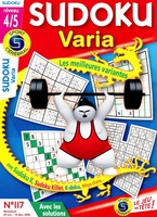 Sudoku Varia niveau 4/5