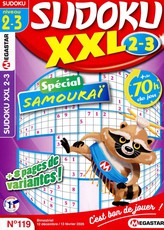 Sudoku XXL niveau 2/3