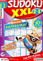 Sudoku XXL niveau 2/3