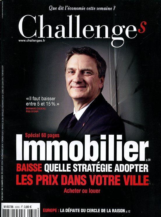 Challenges Magazine Style Challenges n° 335 – Abonnement Challenges | Abonnement magazine par ...