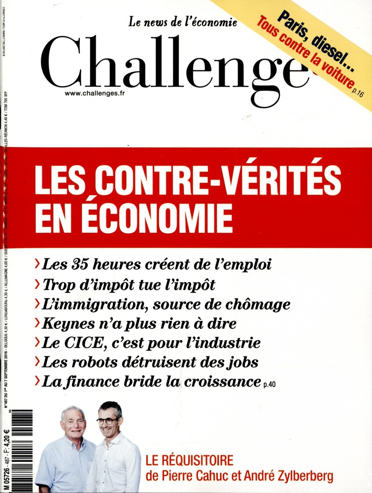 Challenges Magazine Style Challenges n° 487 – Abonnement Challenges | Abonnement magazine par ...