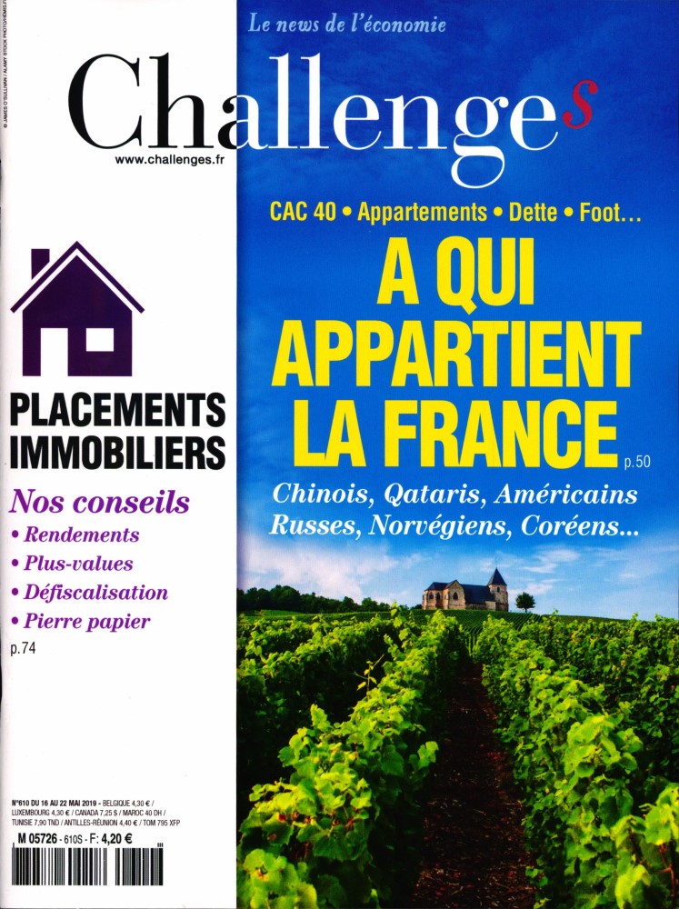 Challenges Magazine Style Challenges n° 610 – Abonnement Challenges | Abonnement magazine par ...