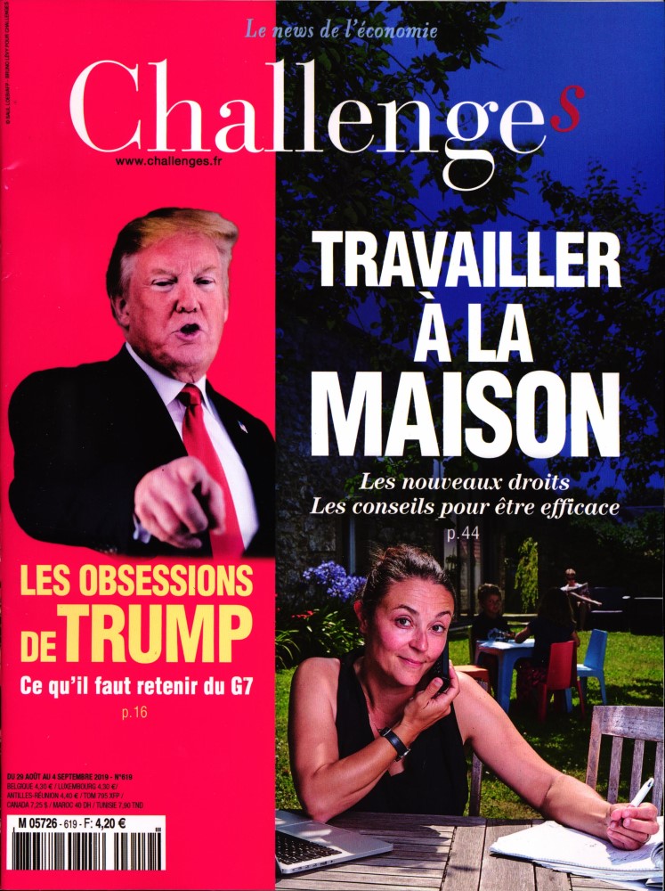 Challenges Magazine Style Challenges n° 619 – Abonnement Challenges | Abonnement magazine par ...