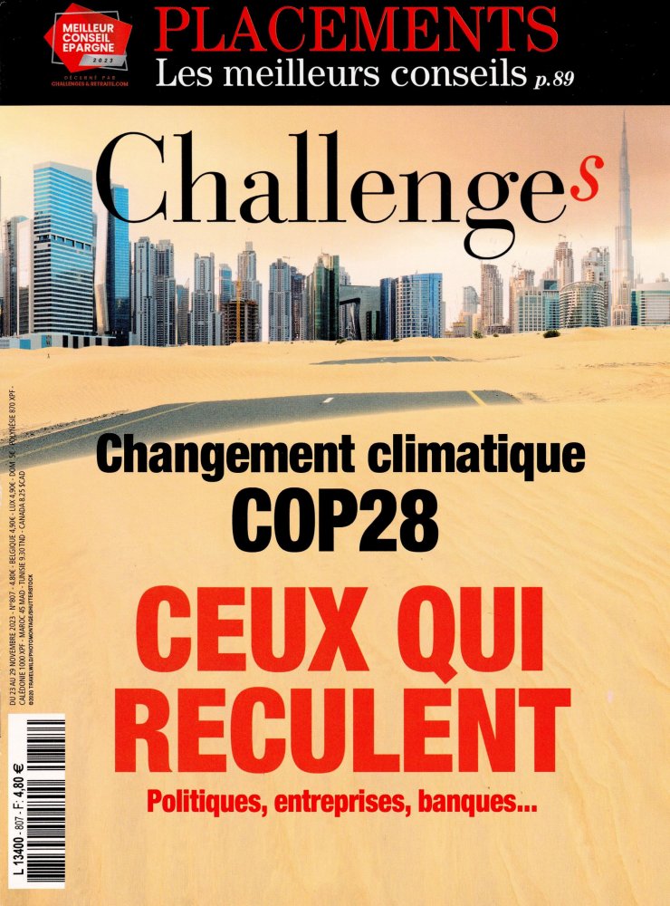 Challenges Magazine Style Challenges n° 807 – Abonnement Challenges | Abonnement magazine par ...