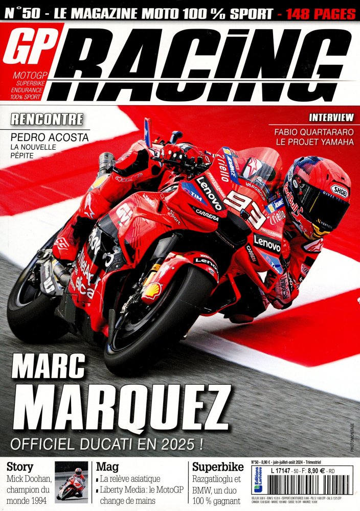 GP Racing n° 50 – Abonnement GP Racing | Abonnement magazine par ...